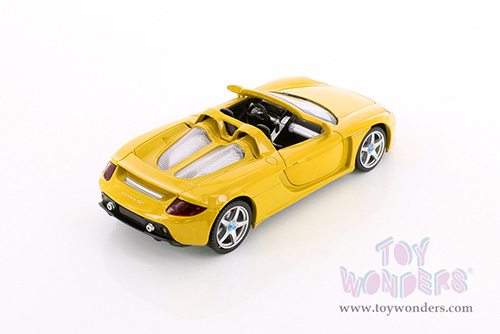 Showcasts® Collectibles - Porsche Carrera GT (1/24 scale diecast model car, Yellow) 68242YL MAP: $22.99