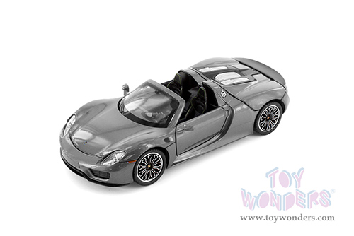 Showcasts® Collectibles - Porsche 918 Spyder (1/24 scale diecast model car, Asstd.) 68243D MAP: $19.99