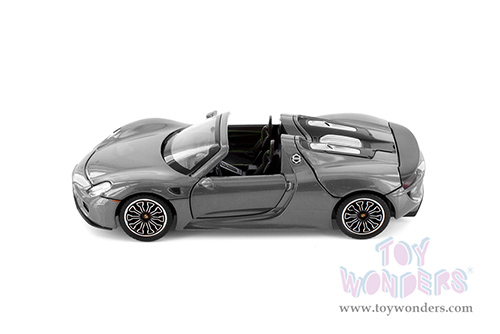 Showcasts® Collectibles - Porsche 918 Spyder (1/24 scale diecast model car, Asstd.) 68243D MAP: $19.99