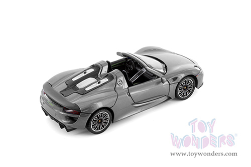 Showcasts® Collectibles - Porsche 918 Spyder (1/24 scale diecast model car, Asstd.) 68243D MAP: $19.99