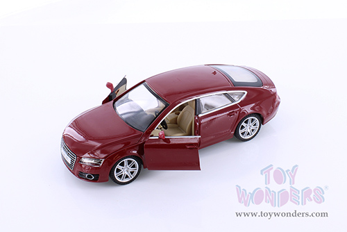 Showcasts Collectibles - Audi A7 Hardtop (1/24 scale diecast model car, Asstd.) 68248D