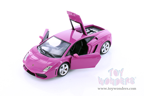 Showcasts® Collectibles - Lamborghini Gallardo LP 560-4 Hardtop (1/24 scale diecast model car, Purple) 68253PR MAP: $22.99
