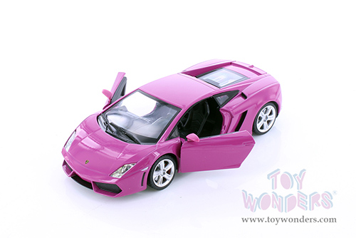Showcasts® Collectibles - Lamborghini Gallardo LP 560-4 Hardtop (1/24 scale diecast model car, Purple) 68253PR MAP: $22.99