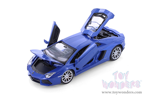 Showcasts® Collectibles - Lamborghini Aventador Coupé (1/24 scale diecast model car, Asstd.) 68254D MAP: $19.99