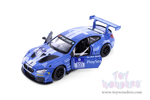 Showcasts® Collectibles - BMW M4 DTM and BMW M6 GT3 Assortment (1/24 scale diecast model car, Asstd.) 68255/56D MAP: $19.99