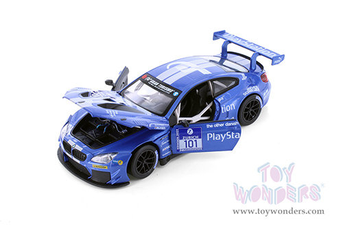 Showcasts® Collectibles - BMW M4 DTM and BMW M6 GT3 Assortment (1/24 scale diecast model car, Asstd.) 68255/56D MAP: $19.99
