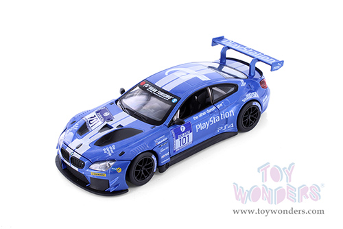 Showcasts® Collectibles - BMW M6 GT3 #101 and #1 (1/24 scale diecast model car, Asstd.) 68255D MAP: $19.99