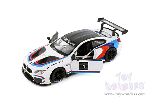 Showcasts® Collectibles - BMW M6 GT3 #1 (1/24 scale diecast model car, White) 68255W MAP: $22.99