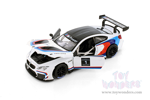 Showcasts® Collectibles - BMW M6 GT3 #1 (1/24 scale diecast model car, White) 68255W MAP: $22.99