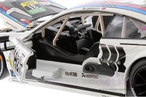 Showcasts® Collectibles - BMW M4 DTM (1/24 scale diecast model car, White) 68256W MAP: $22.99