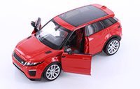 Show product details for Showcasts Collectibles - Land Rover Range Rover Evoque HSE (1/24 scale diecast model car, Asstd.) 68258D