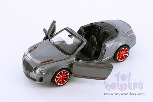 Showcasts® Collectibles - Bentley Continental Supersport Convertible ISR (1/24 scale diecast model car, Asstd.) 68259D
