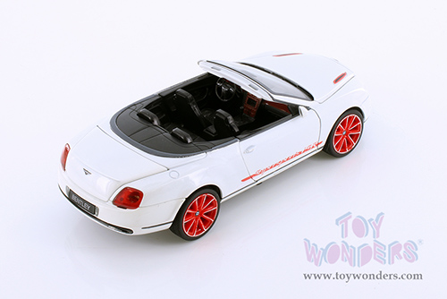 Showcasts® Collectibles - Bentley Continental Supersport Convertible ISR (1/24 scale diecast model car, Asstd.) 68259D