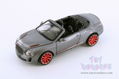 Showcasts® Collectibles - Bentley Continental Supersport Convertible ISR (1/24 scale diecast model car, Asstd.) 68259D