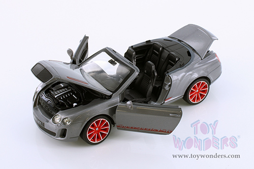 Showcasts® Collectibles - Bentley Continental Supersport Convertible ISR (1/24 scale diecast model car, Asstd.) 68259D