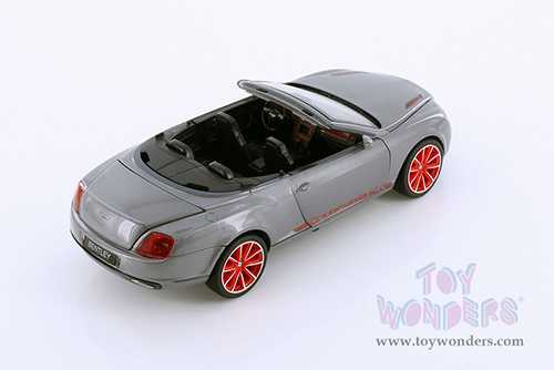 Showcasts® Collectibles - Bentley Continental Supersport Convertible ISR (1/24 scale diecast model car, Asstd.) 68259D