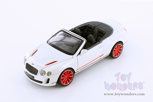 Showcasts® Collectibles - Bentley Continental Supersport Convertible ISR (1/24 scale diecast model car, Asstd.) 68259D