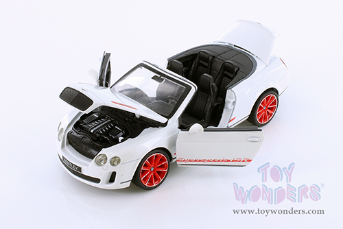 Showcasts® Collectibles - Bentley Continental Supersport Convertible ISR (1/24 scale diecast model car, Asstd.) 68259D