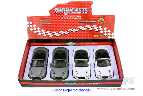 Showcasts® Collectibles - Bentley Continental Supersport Convertible ISR (1/24 scale diecast model car, Asstd.) 68259D
