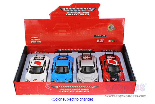 Showcasts® Collectibles - Audi R8 LMS Hardtop (1/24 scale diecast model car, Asstd.) 68262CD2 MAP: $19.99