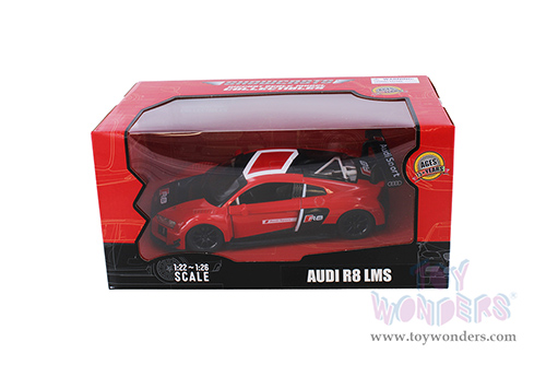 Showcasts® Collectibles - Audi R8 LMS (1/24 scale diecast model car, Red) 68262R MAP: $22.99