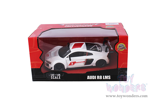 Showcasts® Collectibles - Audi R8 LMS (1/24 scale diecast model car, White) 68262W MAP: $22.99