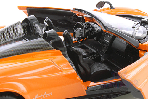 Showcasts® Collectibles - Pagani Huayra Roadster (1/24 scale diecast model car, Orange) 68264OR MAP: $19.99