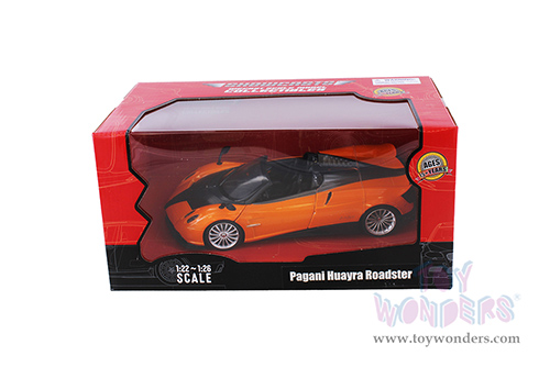 Showcasts® Collectibles - Pagani Huayra Roadster (1/24 scale diecast model car, Orange) 68264OR MAP: $19.99