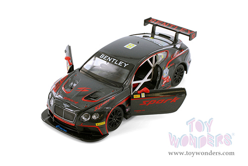 Showcasts® Collectibles - Bentley Continental GT3 (1/24 scale diecast model car, Asstd.) 68266/67D MAP: $19.99
