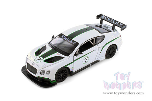 Showcasts® Collectibles - Bentley Continental GT3 (1/24 scale diecast model car, Asstd.) 68266/67D MAP: $19.99