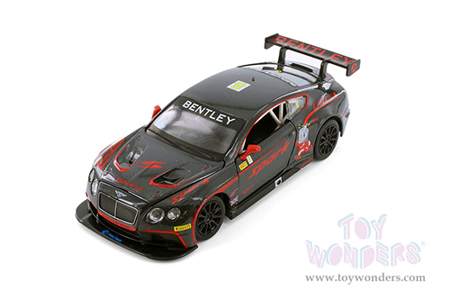 Showcasts® Collectibles - Bentley Continental GT3 Concept (1/24 scale diecast model car, Gray) 68267GY MAP: $22.99