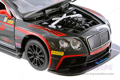 Showcasts® Collectibles - Bentley Continental GT3 Concept (1/24 scale diecast model car, Gray) 68267GY MAP: $22.99