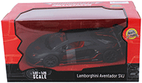 Showcasts® Collectibles - Lamborghini Aventador SVJ (1/24 scale diecast model car, Black) 68269BK MAP: $22.99