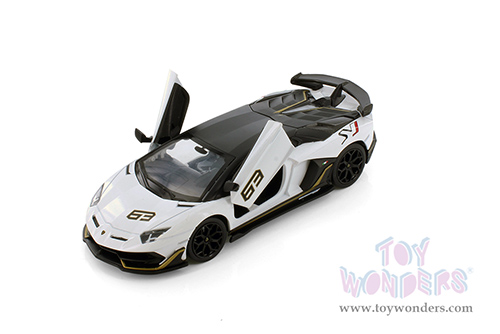 Showcasts® Collectibles - Lamborghini Aventador SVJ (1/24 scale diecast model car, Asstd.) 68269D