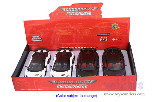 Showcasts® Collectibles - Lamborghini Aventador SVJ (1/24 scale diecast model car, Asstd.) 68269D