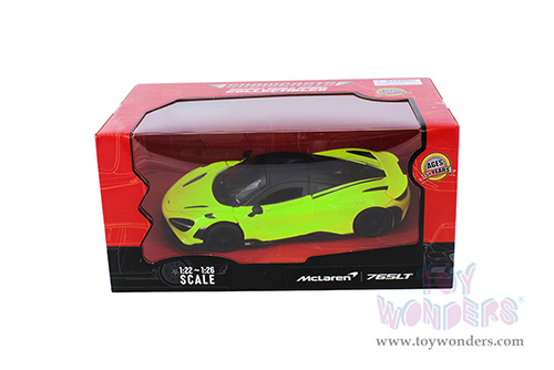 Showcasts® Collectibles - McLaren 765LT (1/24 scale diecast model car, Green) 68276GN MAP: $22.99