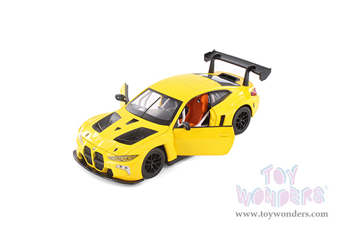 Showcasts® Collectibles - BMW M4 GT3 (1/24 scale diecast model car, Yellow) 68277YL MAP: $22.99
