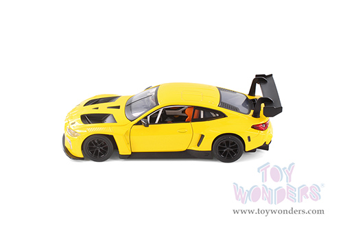 Showcasts® Collectibles - BMW M4 GT3 (1/24 scale diecast model car, Yellow) 68277YL MAP: $22.99
