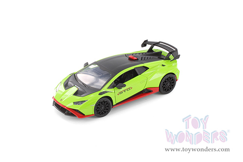 Showcasts® Collectibles - Lamborghini Huracán STO (1/24 scale diecast model car, Asstd.) 68279D MAP: $19.99