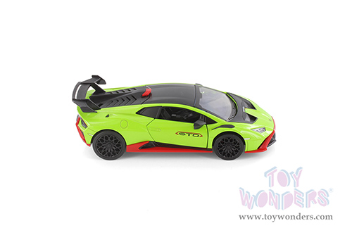 Showcasts® Collectibles - Lamborghini Huracán STO (1/24 scale diecast model car, Green) 68279GN MAP: $22.99