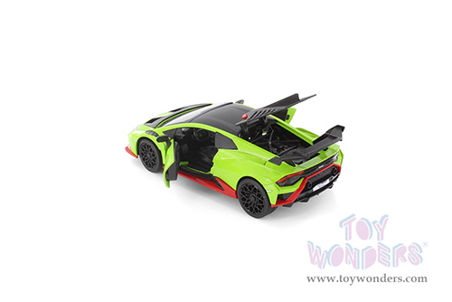Showcasts® Collectibles - Lamborghini Huracán STO (1/24 scale diecast model car, Green) 68279GN MAP: $22.99