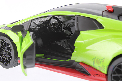 Showcasts® Collectibles - Lamborghini Huracán STO (1/24 scale diecast model car, Green) 68279GN MAP: $22.99