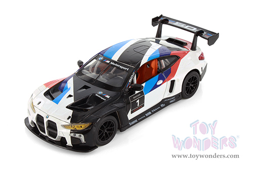 Showcasts® Collectibles - BMW M4 GT3 CCA "Cool Chic Auto"/Motorsport #1 (1/24 scale diecast model car, Asstd.) 68282D MAP: $19.99