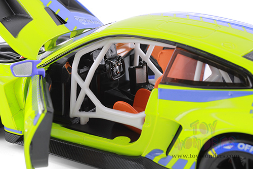 Showcasts® Collectibles - BMW M4 GT3 Liberty Racing Car #02 (1/24 scale diecast model car, Green/Blue) 68282GD MAP: $19.99