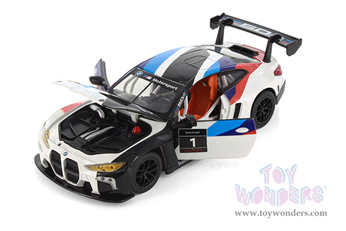 Showcasts® Collectibles - BMW M4 GT3 Motorsport #1 (1/24 scale diecast model car, Multi-color) 68282WK MAP: $22.99