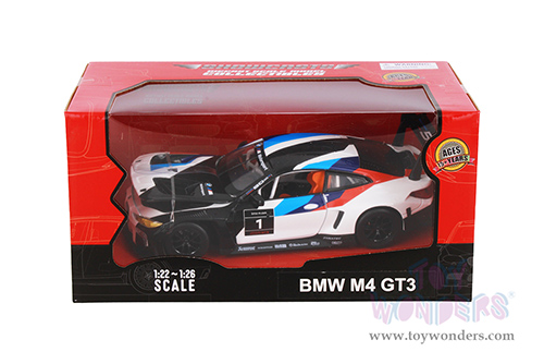 Showcasts® Collectibles - BMW M4 GT3 Motorsport #1 (1/24 scale diecast model car, Multi-color) 68282WK MAP: $22.99