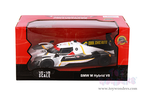 Showcasts® Collectibles - BMW M Hybrid V8 CCA "Cool Chic Auto" (1/24 scale diecast model car, White/Black/Gray) 68285CCA MAP: $22.99