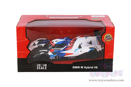 Showcasts® Collectibles - BMW M Hybrid V8 Motorsport #1 (1/24 scale diecast model car, White/Blue/Red) 68285WBU MAP: $22.99