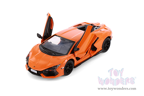 Showcasts® Collectibles - Lamborghini Revuelto Hardtop (1/24 scale diecast model car, Orange) 68286WOR MAP: $22.99