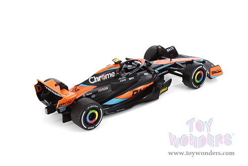 Showcasts® Collectibles - McLaren MCL60 F1 #81 Oscar Piastri & #4 Lando Norris "British GP" (2023) (1/24 scale diecast model car, Asstd.) 68287D MAP: $19.99